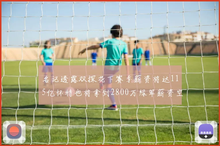 名记透露双探花下赛季薪资将达115亿怀特也将拿到2800万绿军薪资空间依旧紧张